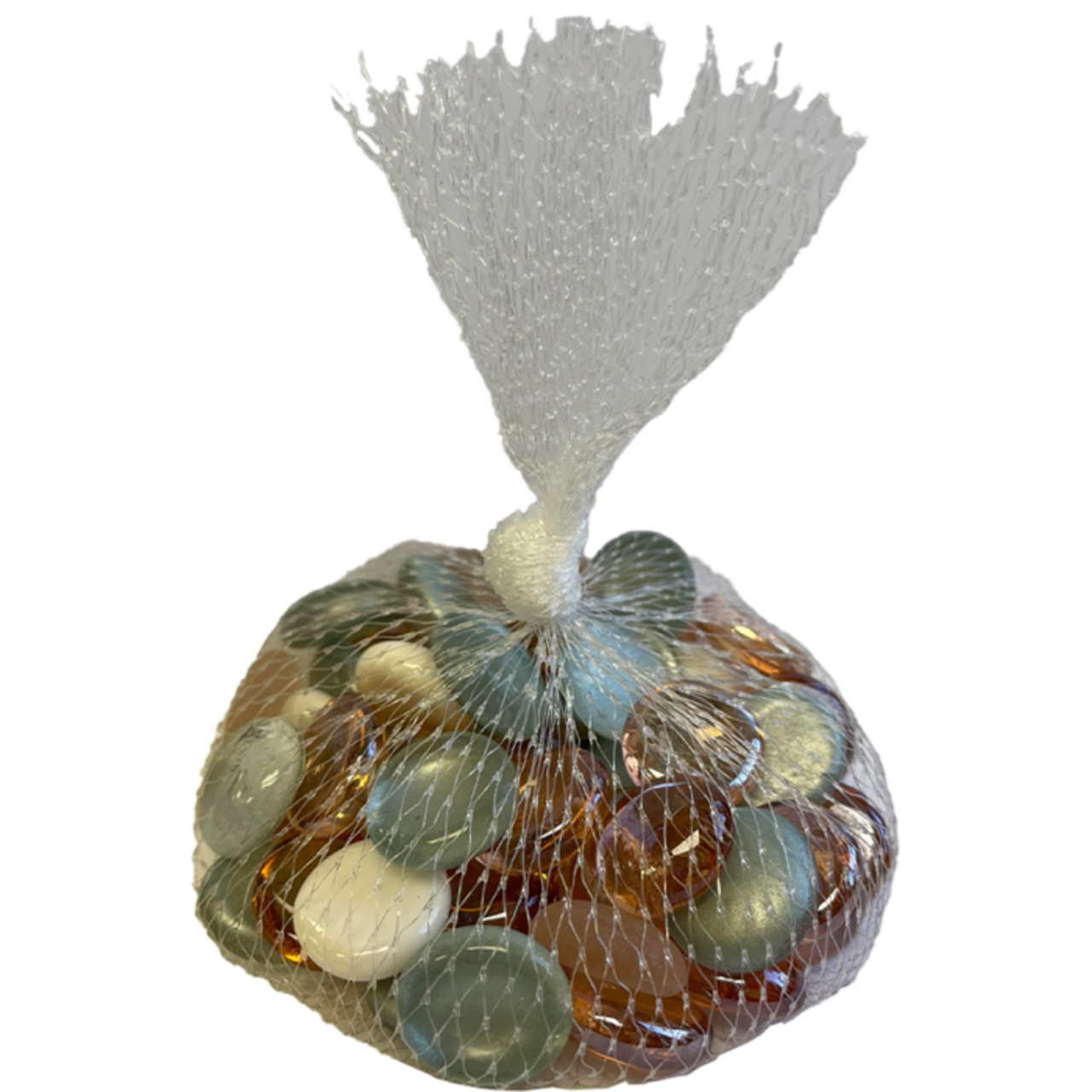 3/4" Charming Mix Flat Glass Nuggets 12oz. Bag for Glass, Mosaics & Many Other Crafts